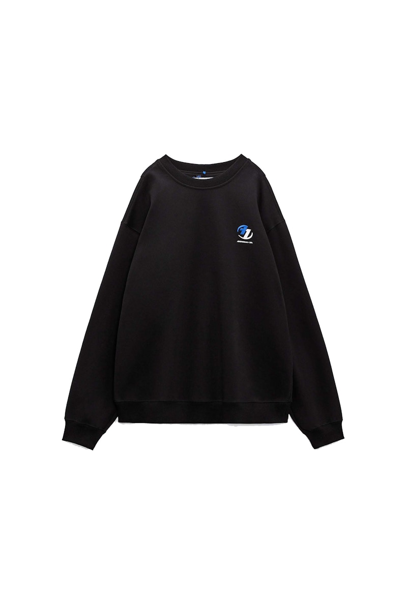 Mikina ADER ERROR Zara x Oversized Sweatshirt Čierna | 0264/002, 0