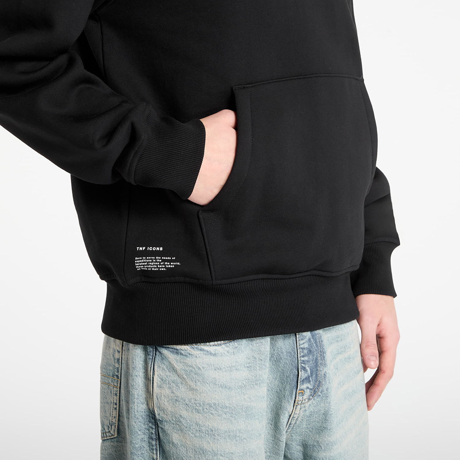 Mikina The North Face Sweatshirt Icon Relaxed Hoodie UNISEX TNF Čierna | NF0A8EU8JK31, 1