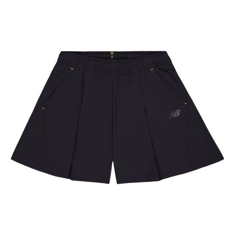 Sukňa New Balance Woven Shorts With Small Logo Čierna | NVE24232-BK