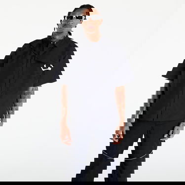 Košeľa HELIOT EMIL Short Sleeve Nylon Shirt with Carabiner Čierna | HE_M_05_018_P04_BLK01, 0