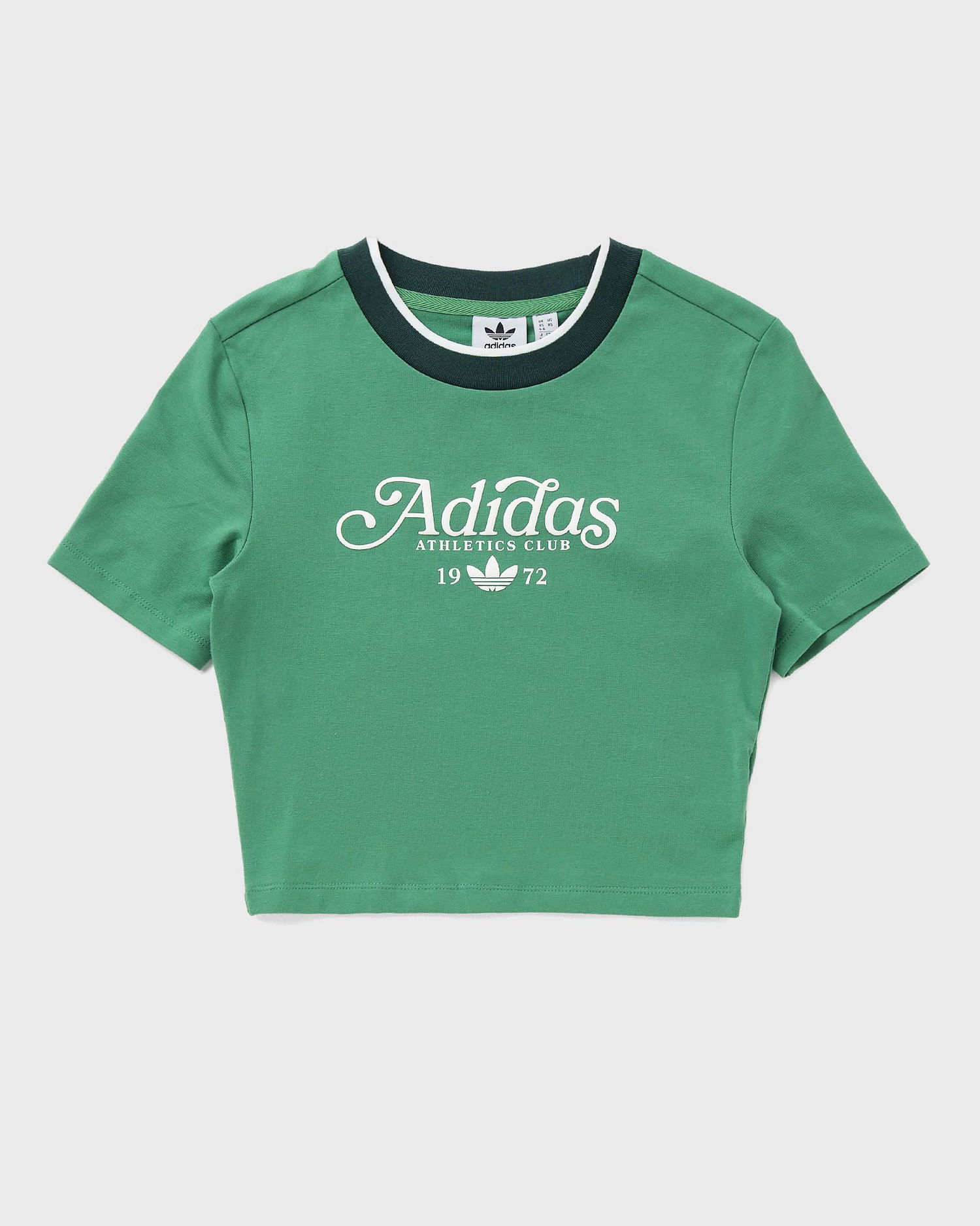 Tričko adidas Originals BABY TEE GRX W Zelené | IY5238, 0