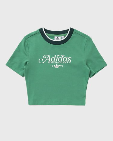 Tričko adidas Originals BABY TEE GRX W Zelené | IY5238, 0