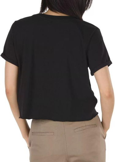 Tričko Vans WM LEILA TEE T-Shirt Čierna | vn0a4cwxblk1, 1