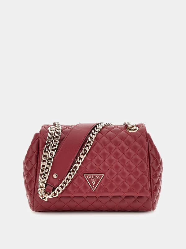 Kabelka GUESS Quilted Mini Crossbody Bag Červená | HWEQG954121, 0