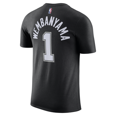 Tričko Nike NBA SAN ANTONIO SPURS N&N T-SHIRT VICTOR WEMBANYANA Čierna | DR6397-018, 1