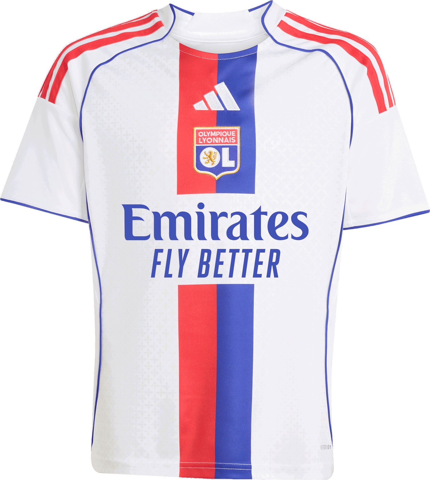 Dres adidas Originals Olympique Lyonnais Home Jersey 2025/26 Biela | jl1881, 0