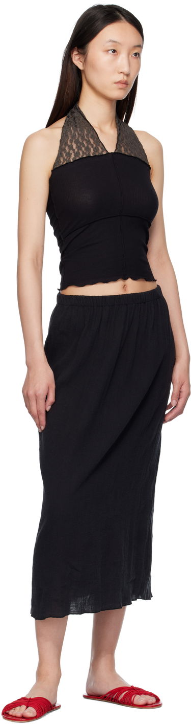 Sukňa Baserange Baserange Folio Midi Skirt Čierna | SKFO-LC-SU25, 3