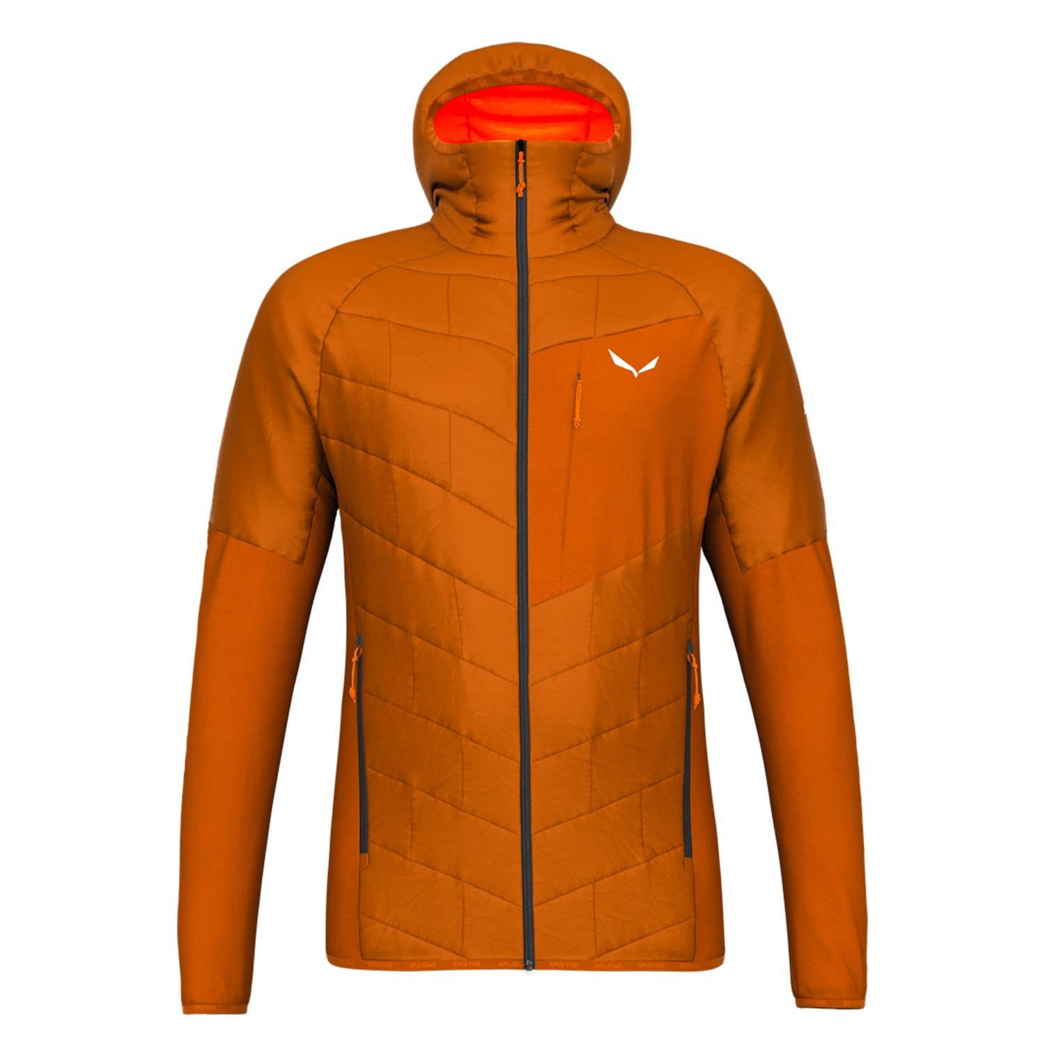 Prešívaná bunda Salewa Ortles Hybrid Twr Hooded Jacket Oranžová | 27187-4171, 0
