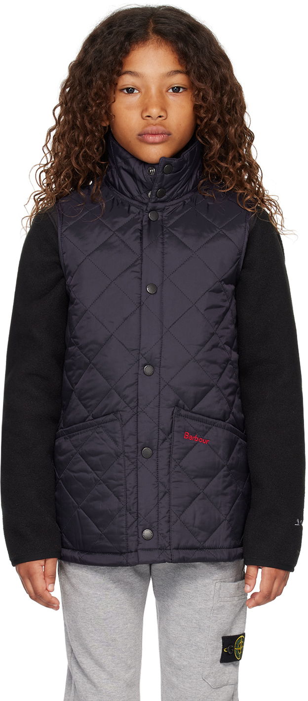 Vesta Barbour Liddesdale Quilted Vest Navy | CGI0003, 0