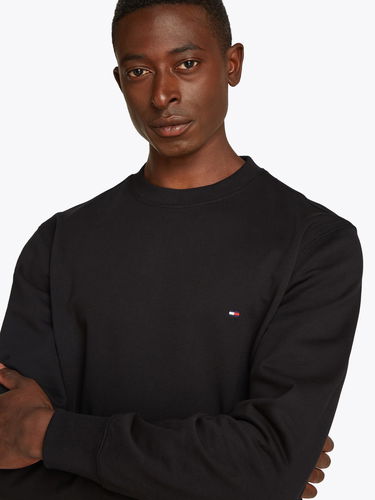 Sveter Tommy Hilfiger Tommy Hilfiger Essential Crew Sweatshirt Čierna | MW0MW37237BDS, 3