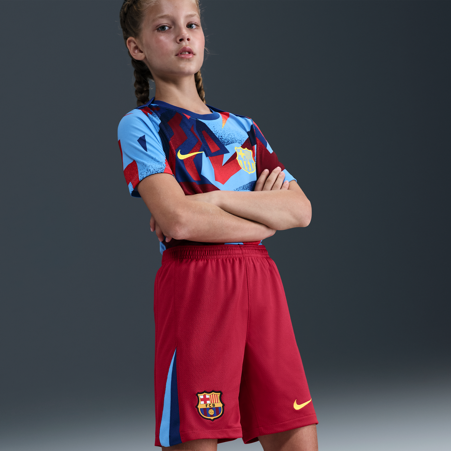 Šortky Nike FC Barcelona 2025/26 Stadium Fourth Dri-FIT Football Replica Shorts Rôznofarebný | FZ1334-602, 1
