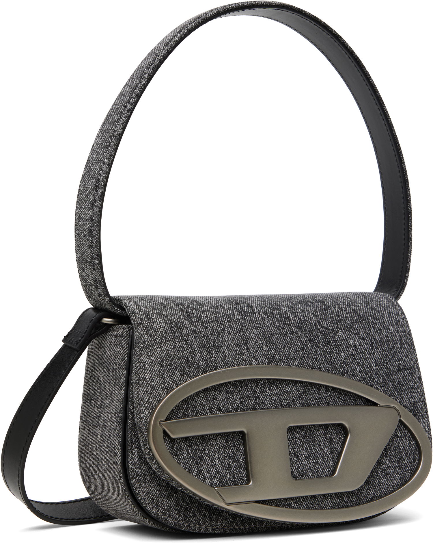 Kabelka Diesel 1dr Denim Shoulder Bag Šedá | X08396 P1309, 1