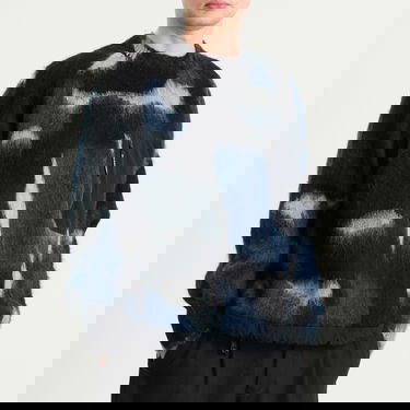 Sveter and wander Shaggy Knit Sweater with Pocket Modrá | 5745284064-404, 2