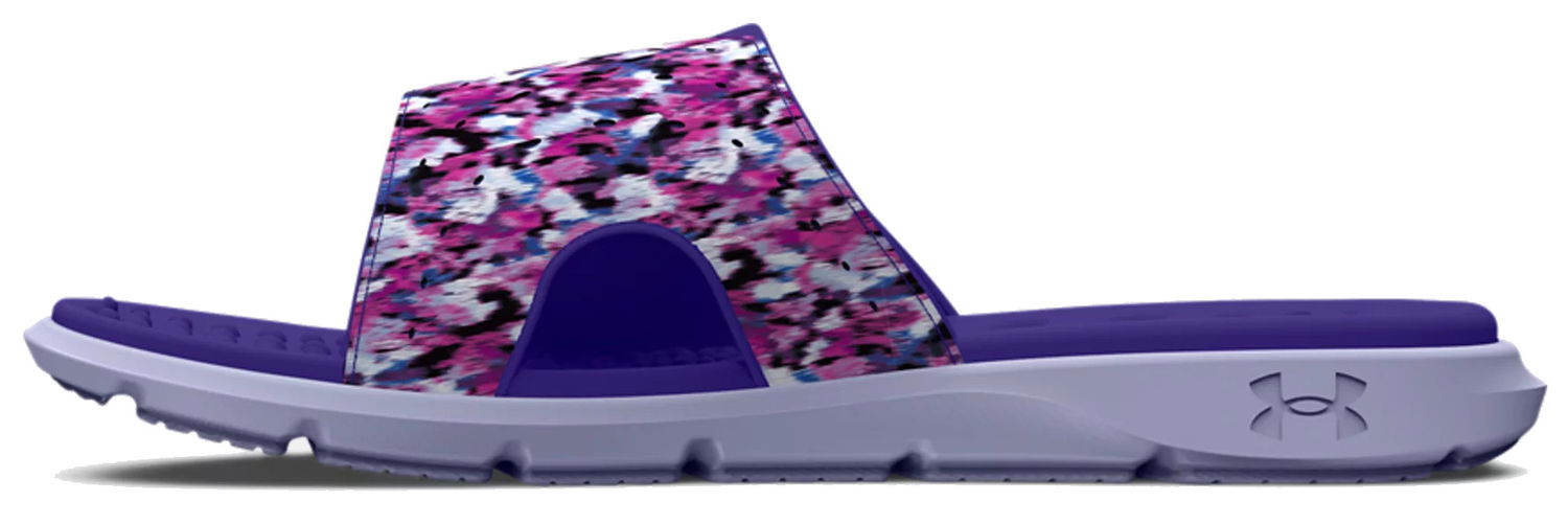 Tenisky a topánky Under Armour Pantofle UA Ignite Pro Graphic Strap Fialová | 3026028-603, 1