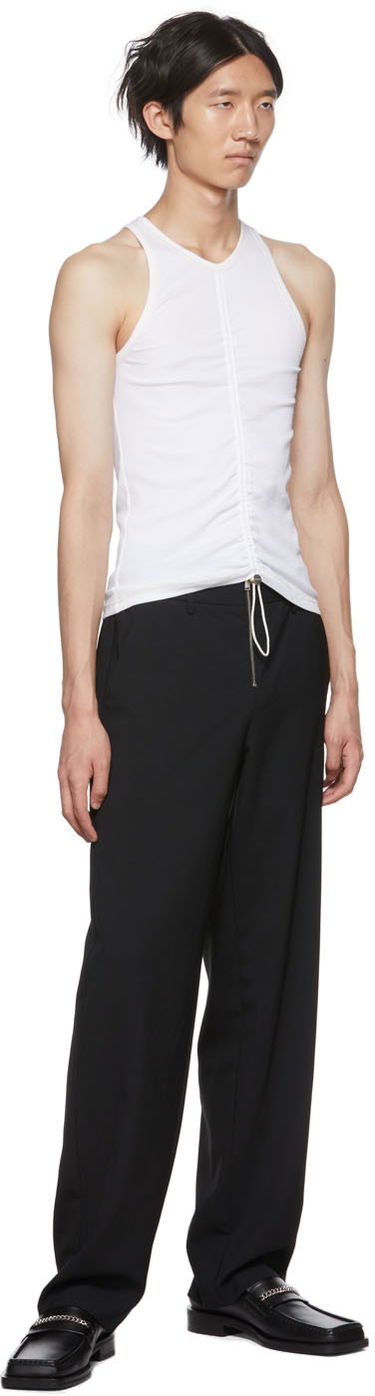Tielko Dion Lee Ruched Tank Top Biela | C3042S22, 3
