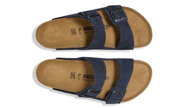 Tenisky a topánky Birkenstock Arizona Suede Leather Narrow Fit Navy | 1030895, 5