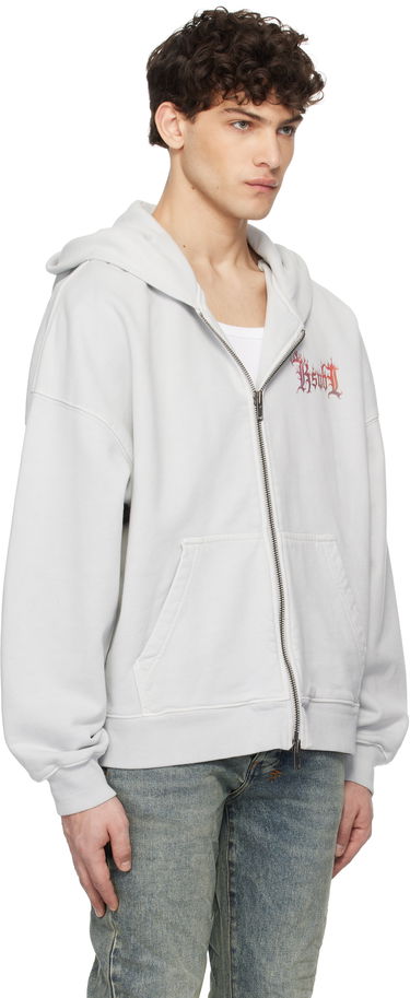Mikina Ksubi Ksubi Fuego Ekcess Zip Hoodie Šedá | MPS25FL007, 1