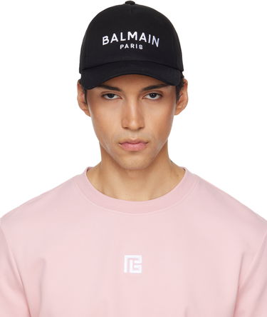 Šiltovka Balmain Cotton Balmain Paris Cap Ružová | FH0XA015CB24, 0