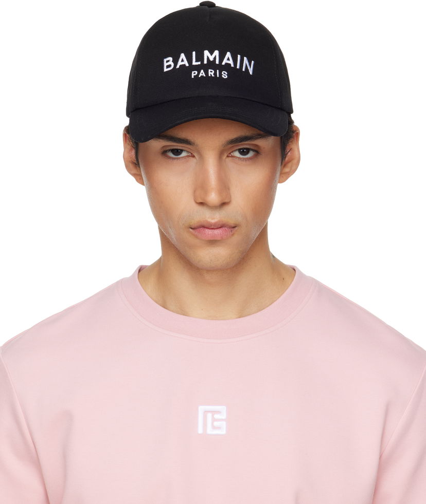 Šiltovka Balmain Cotton Balmain Paris Cap Ružová | FH0XA015CB24