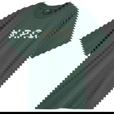 Tričko A.P.C. VPC Logo T-Shirt Dark Green Size Large Zelené | COHBM-M26384-KMA, 1