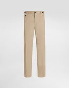 Stretch Cotton Gabardine Trousers