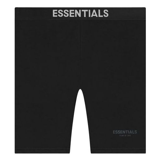 Šortky Fear of God Essentials Athletic Biker Shorts Čierna | FOG-SS21-571