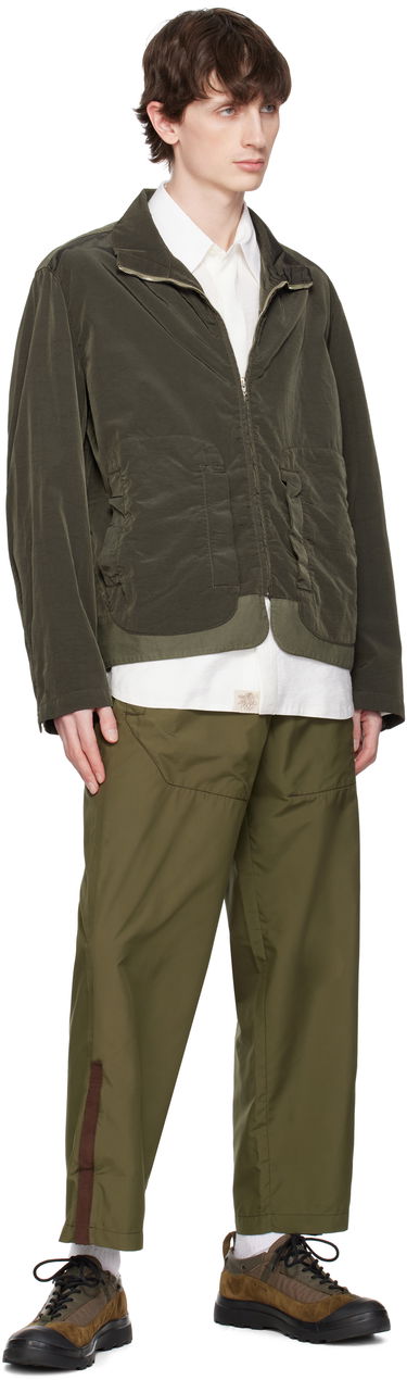 Vetrovka Ranra RANRA Wanderer Canvas Nylon Jacket Zelené | AMSS25OW02563, 3