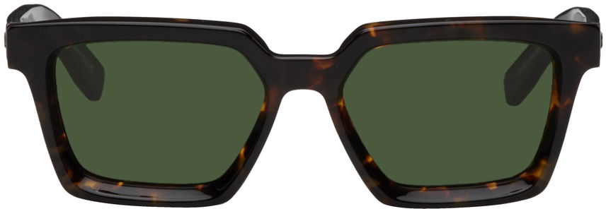 Slnečné okuliare ZEGNA Square Sunglasses Hnedá | EZ0214_5454N, 0