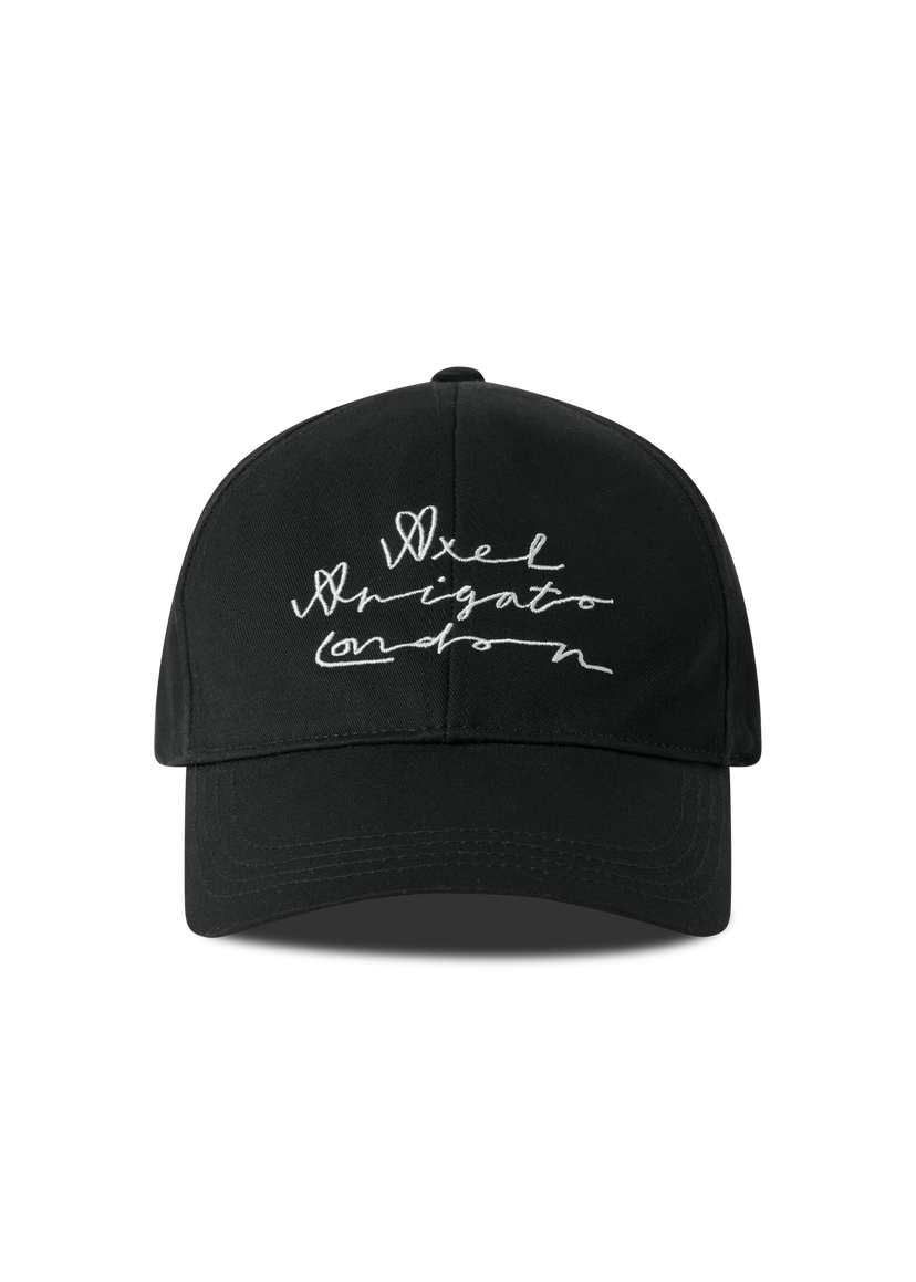 Šiltovka AXEL ARIGATO Scribble London Cap Čierna | X3965001