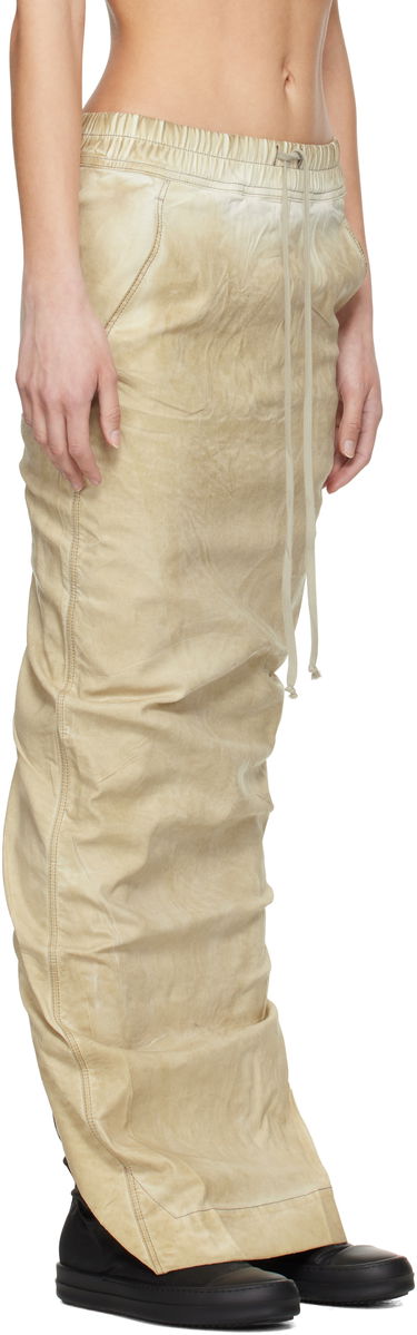 Sukňa Rick Owens Rick Owens DRKSHDW Hollywood Pull On Pillar Denim Maxi Skirt Béžová | DS01E3332 SCF, 1