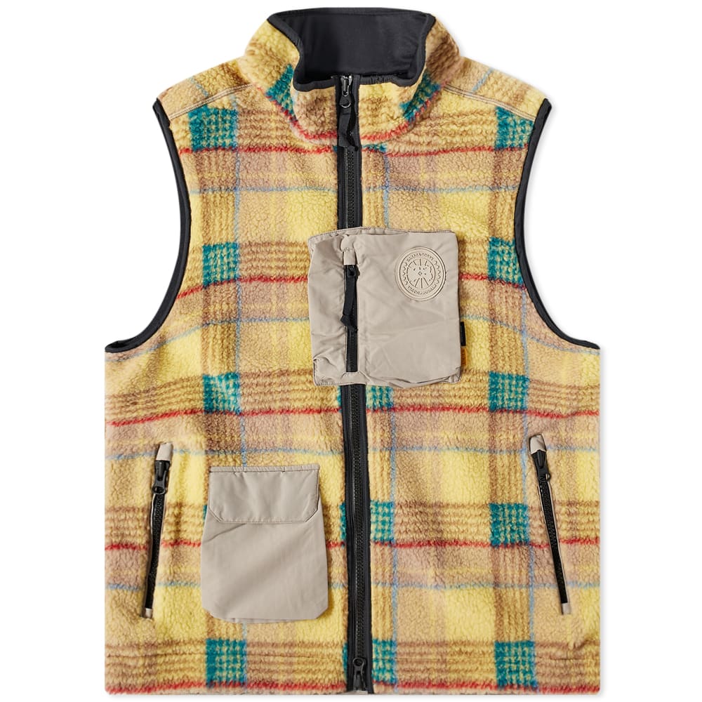 Vesta Canada Goose UNION x NBA Collection x Legion Fleece Vest Žltá | 1083UCG-1407, 0