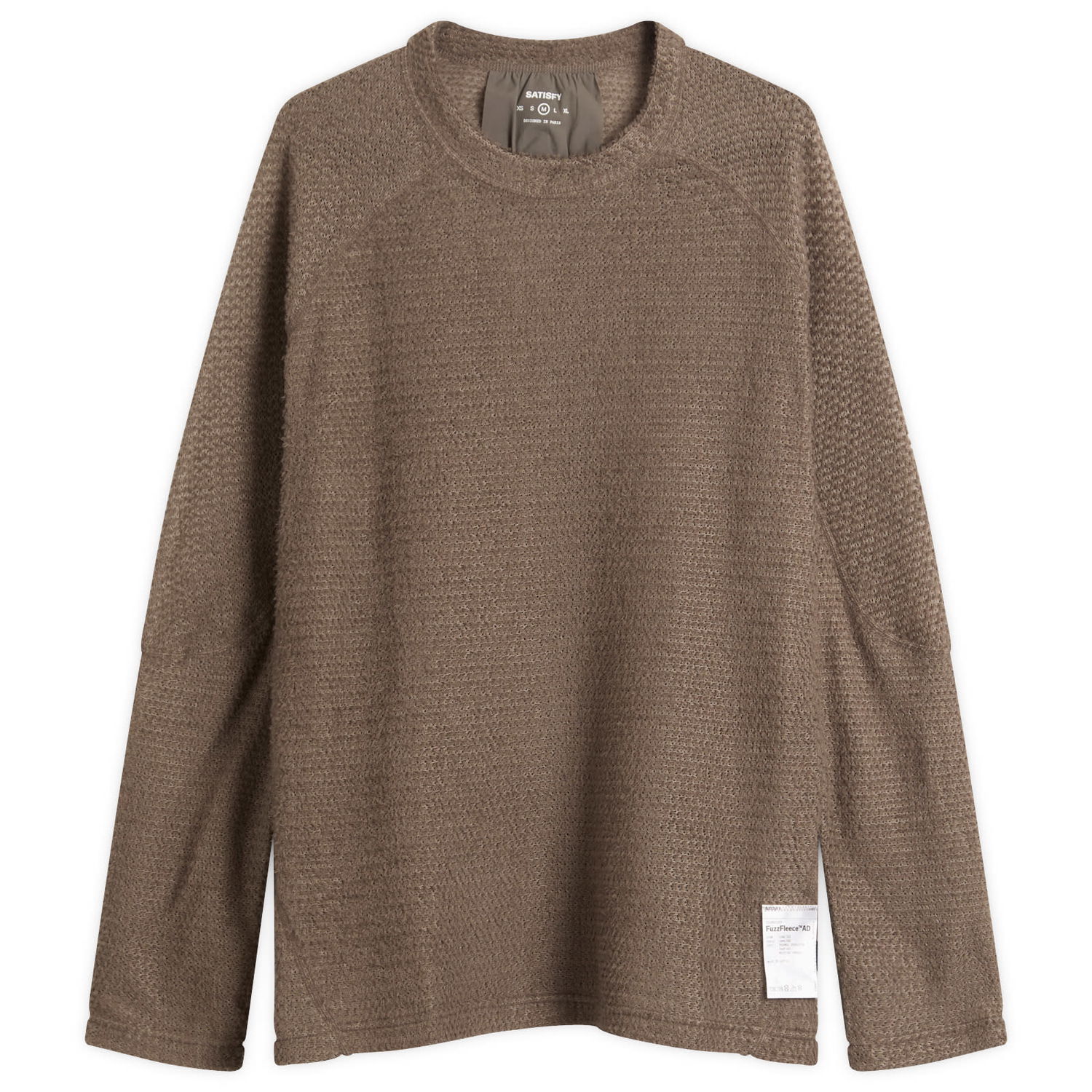 Tričko Satisfy Ghostfleece AD Long T-Shirt Hnedá | 11067-FA, 1