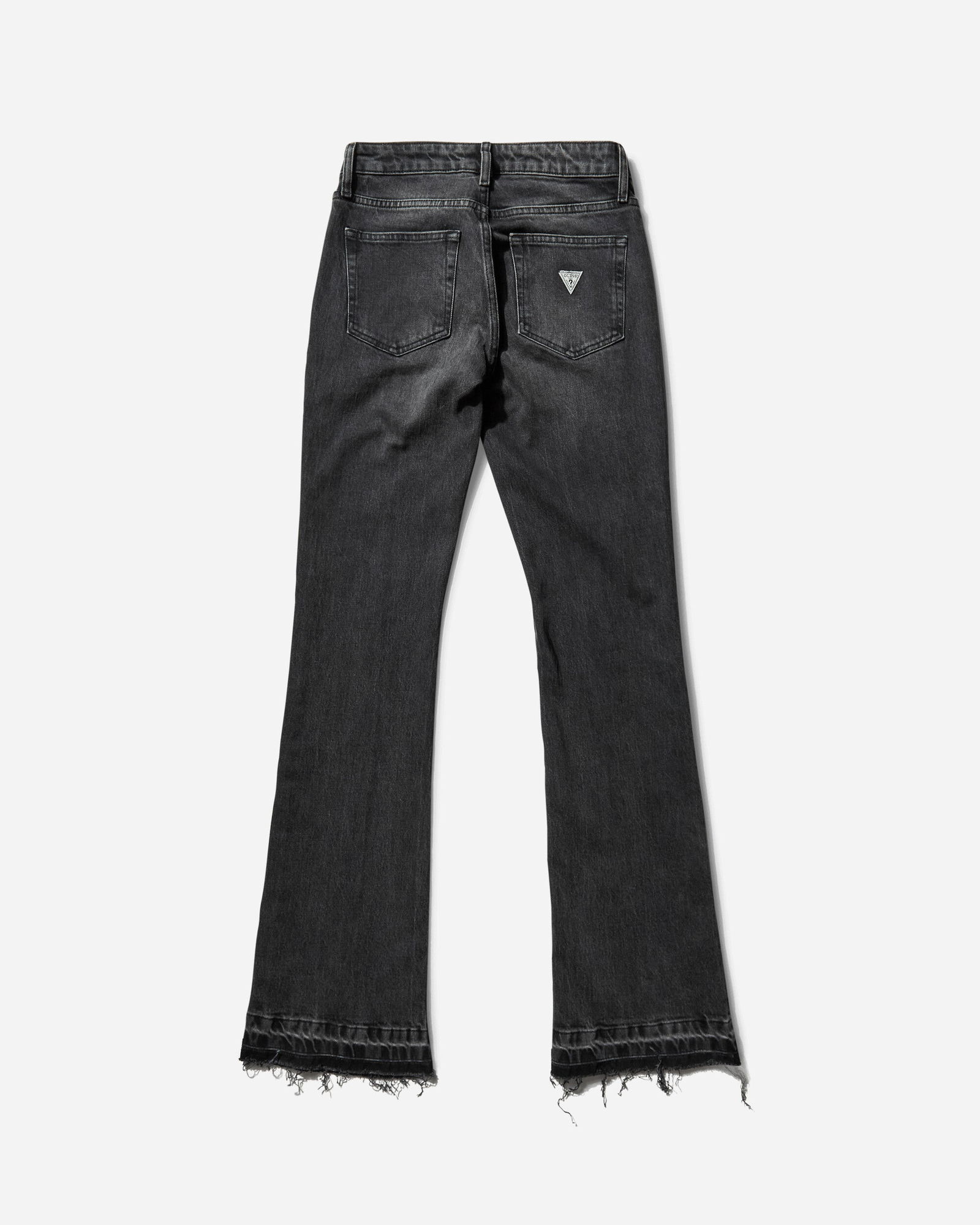 Women's Flare Denim Pants Black