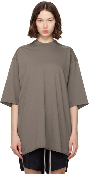 Tričko Rick Owens Rick Owens Hollywood Jumbo T-Shirt Šedá | RO01E7273 JA, 0