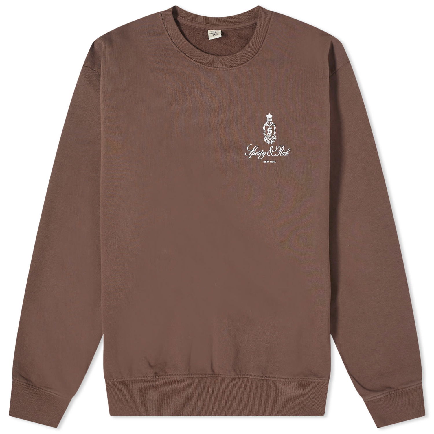 Sveter Sporty & Rich Vendome Crewneck Hnedá | CR981CH, 0