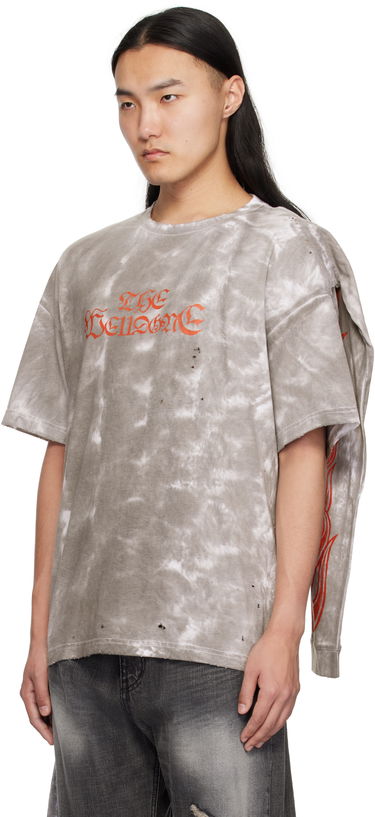 Tričko We11done We11done Muddy 4 Sleeves T-Shirt Šedá | WD-TT0-25-732-U-BK, 3