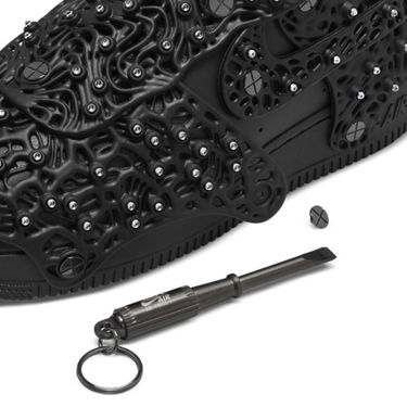 Tenisky a topánky Nike Swarovski X Nike Air Force 1 Low "Black" Čierna | CV7668-001, 4