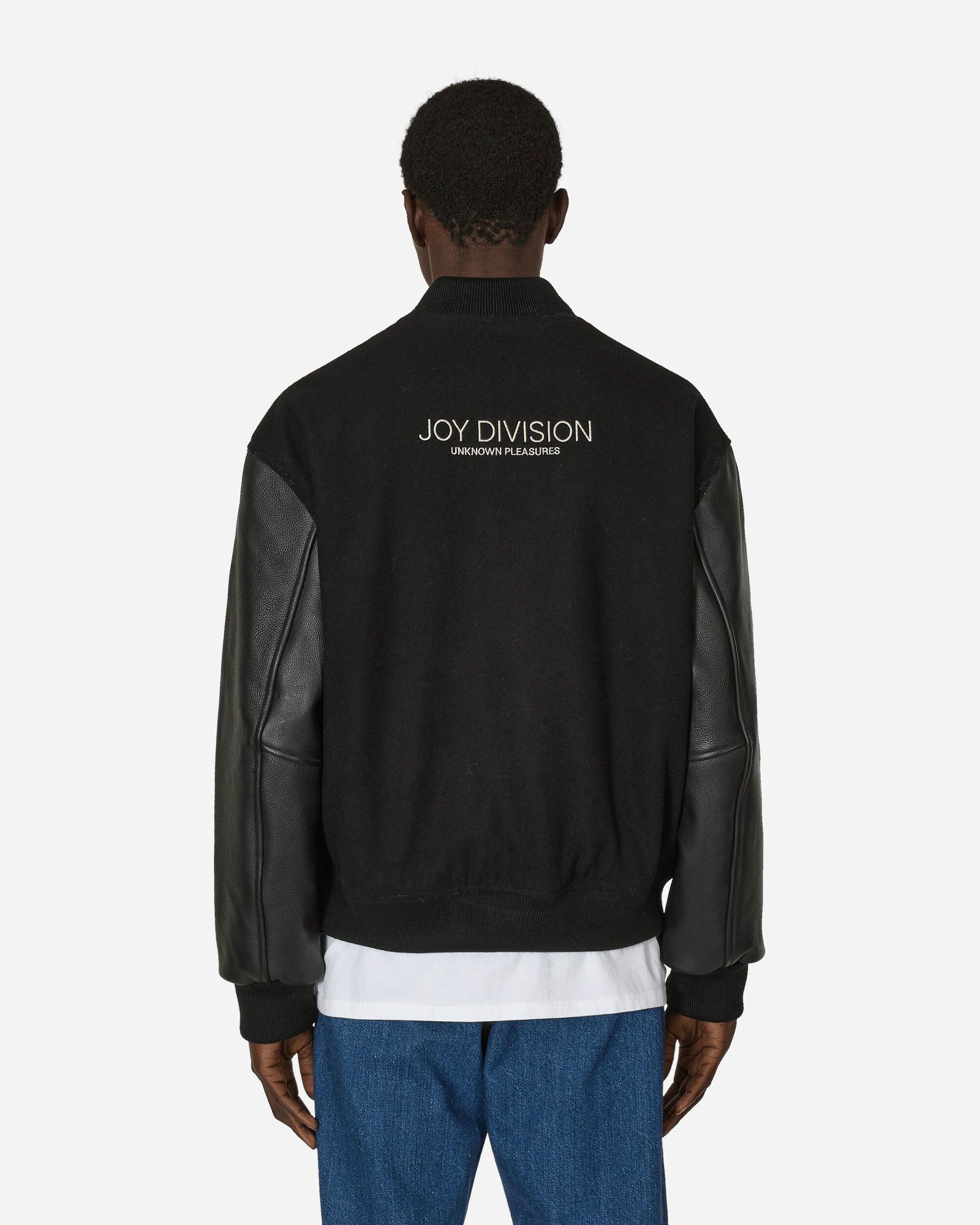 Joy Division Unknown Varsity Jacket Black