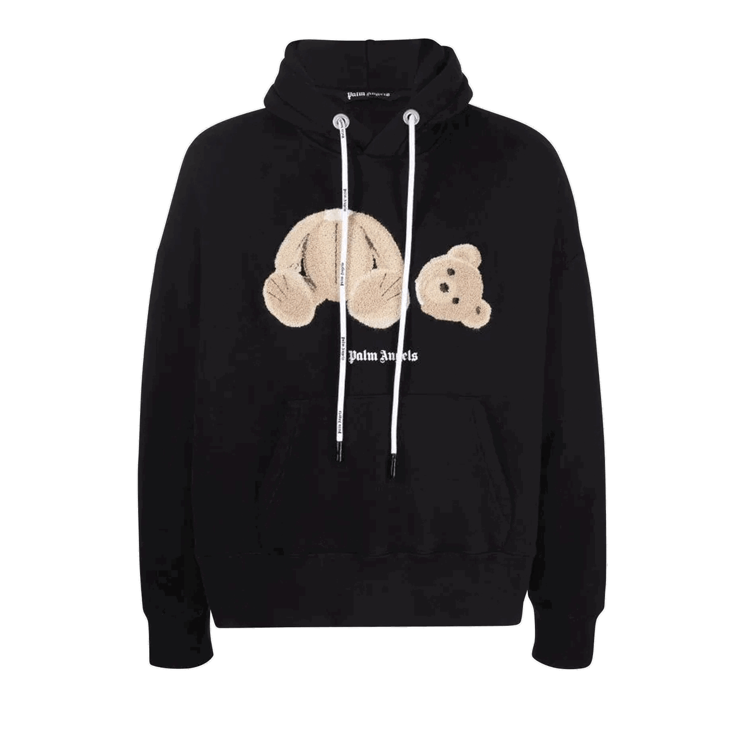 Mikina Palm Angels Bear Hoodie Čierna | PMBB058C99FLE0011060, 0