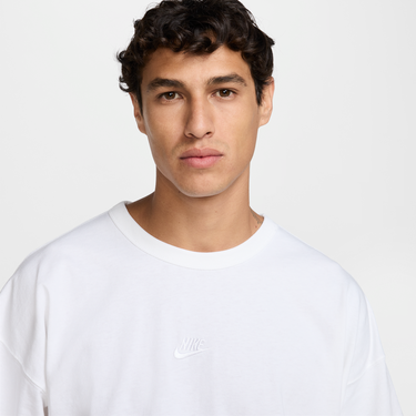 Tričko Nike Sportswear Premium Essentials Oversized T-Shirt Biela | HF9606-100, 4