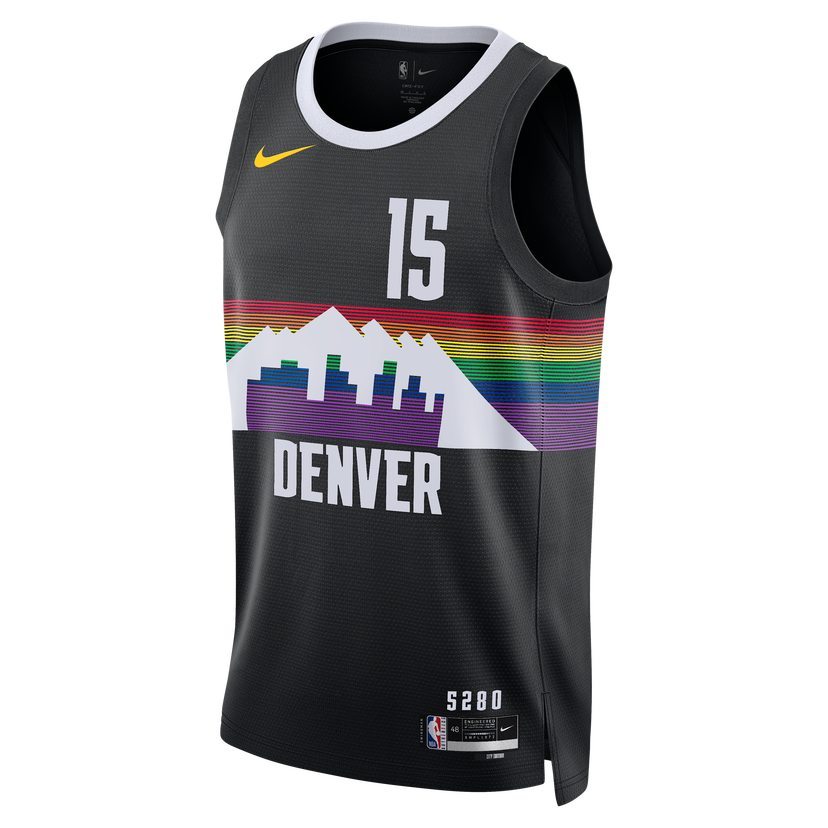 Dres Nike Nikola Jokić Denver Nuggets City Edition NBA Swingman Jersey Čierna | HM5979-011