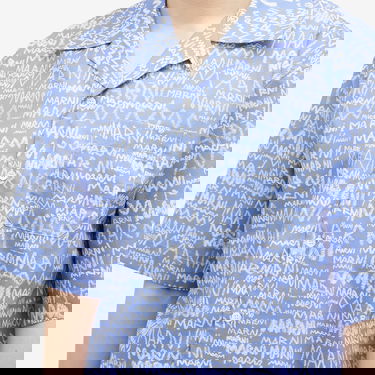 Košeľa Marni Marni Pencil Logo Vacation Shirt Modrá | CUMU0213A5-UTC464-MPB26, 5