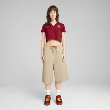 Crop Top Puma PUMA x HARRY POTTER Women's Cropped Polo Shirt Červená | 630097_13, 5