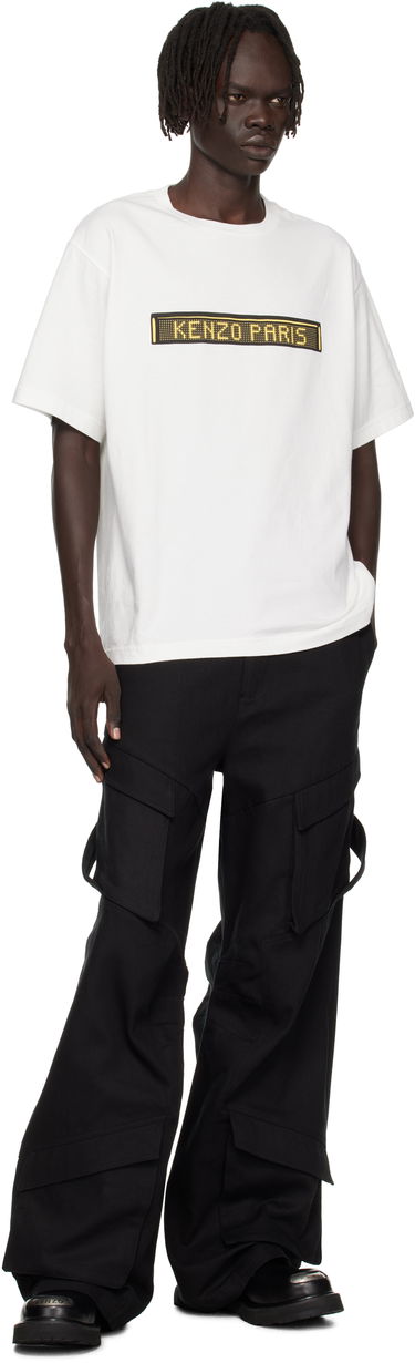 Tričko KENZO Kenzo 'KENZO City' Oversized T-Shirt Biela | FF65TS4524SG, 3