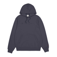 Embossed Logo Hoodie with Kangaroo Pocket