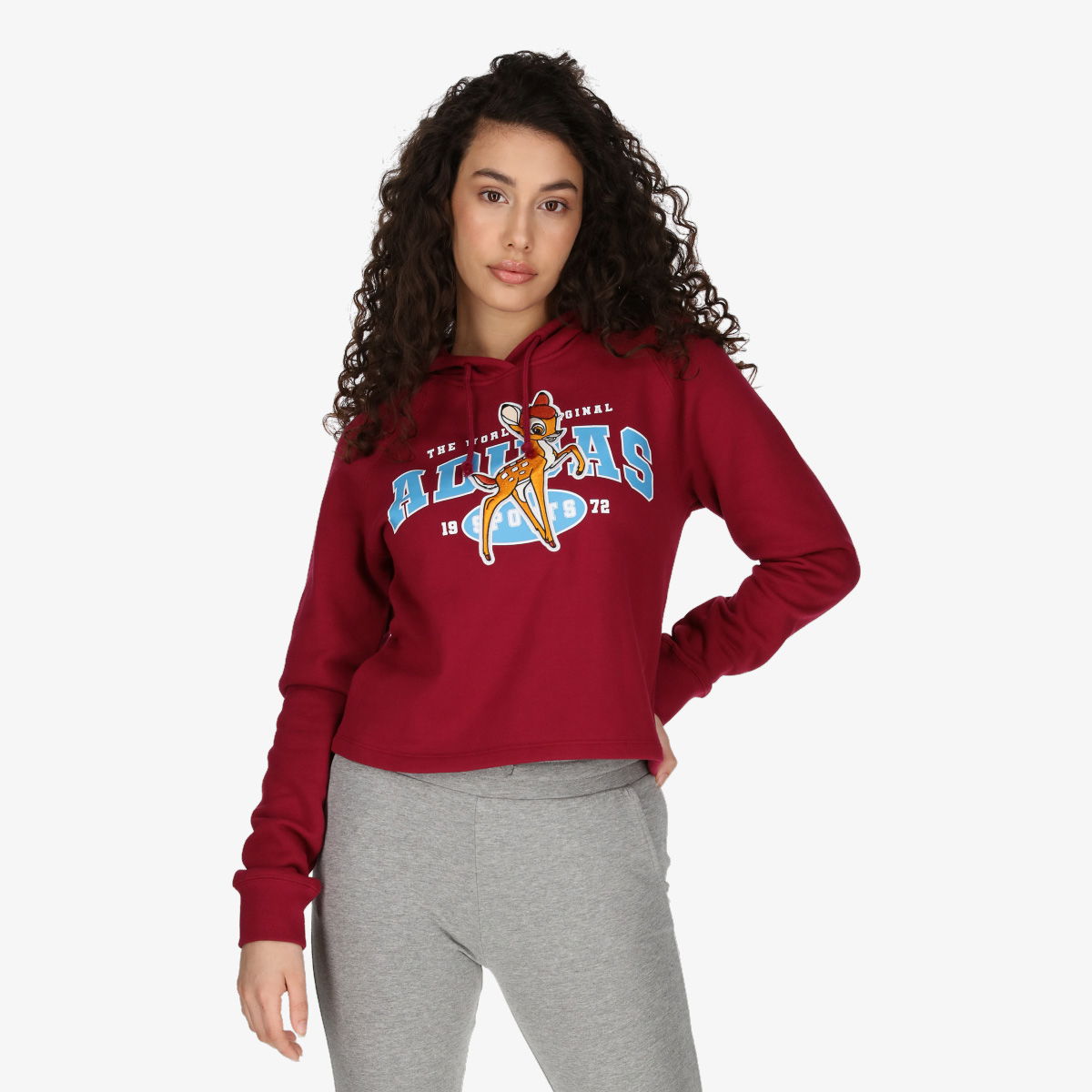 Mikina adidas Originals adidas Originals Trefoil Moments Hoodie Vínová | HE6876, 1