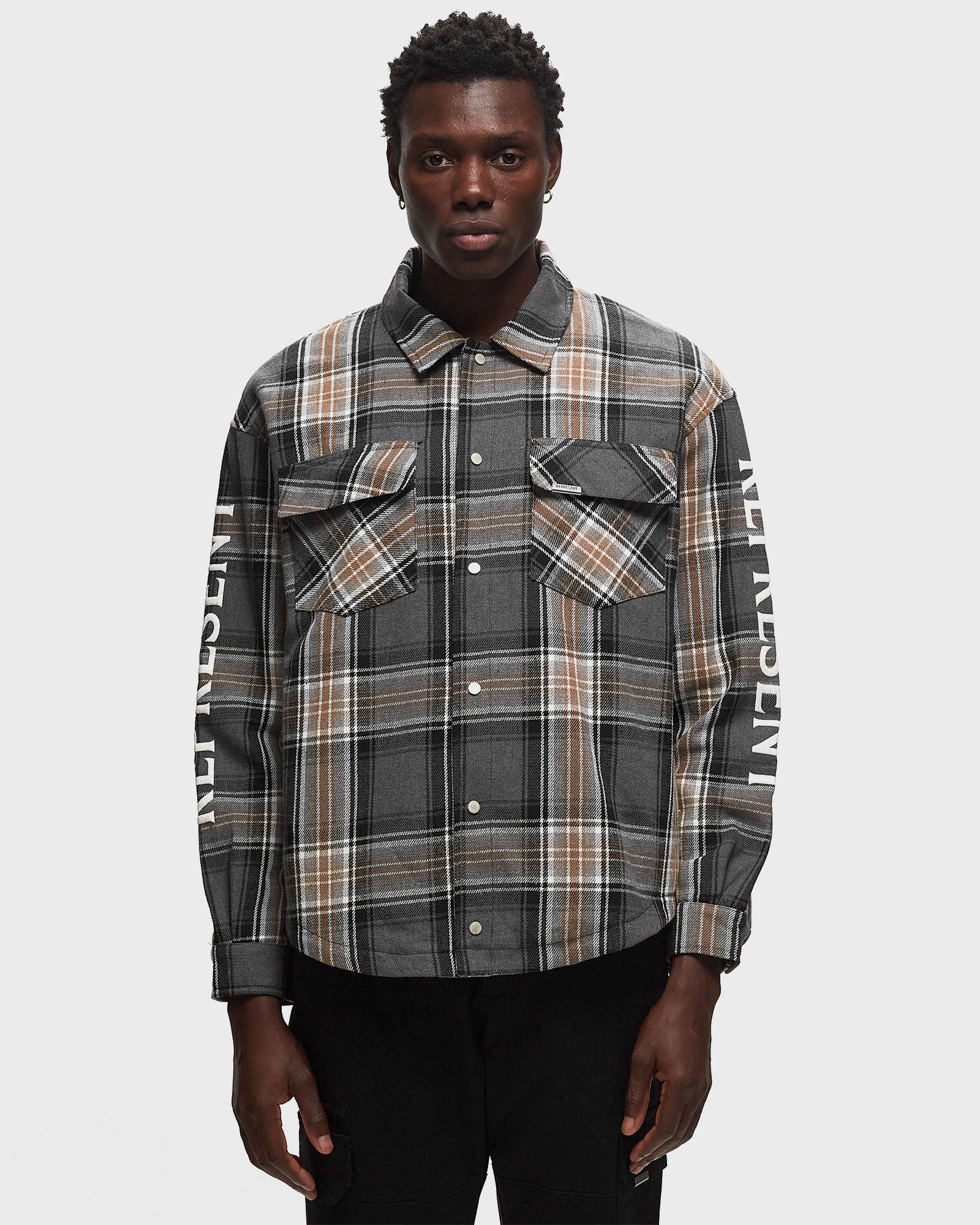 Represent QUILTED FLANNEL SHIRT