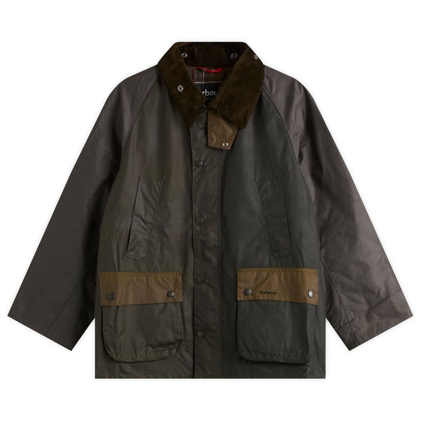 Bunda Barbour Patchwork OS Bedale Wax Jacket Zelené | MWX2500SG51