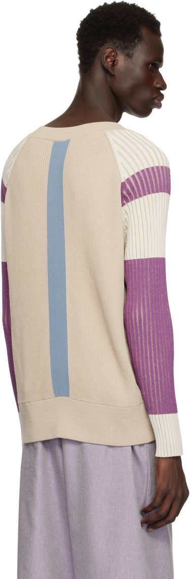 Sveter KIKO KOSTADINOV Kiko Kostadinov Inex Zip Cardigan Béžová | KKSS25KN03-115, 2