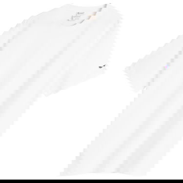 Tričko Champion Reverse Weave Loose Fit T-Shirt, Size Large Biela | 220761-WW001, 0